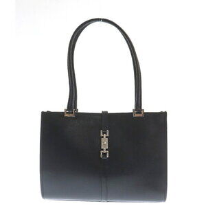 GUCCI Jackie Leather Handbag Black
